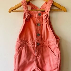 Gap overall short sz 18-24 mo